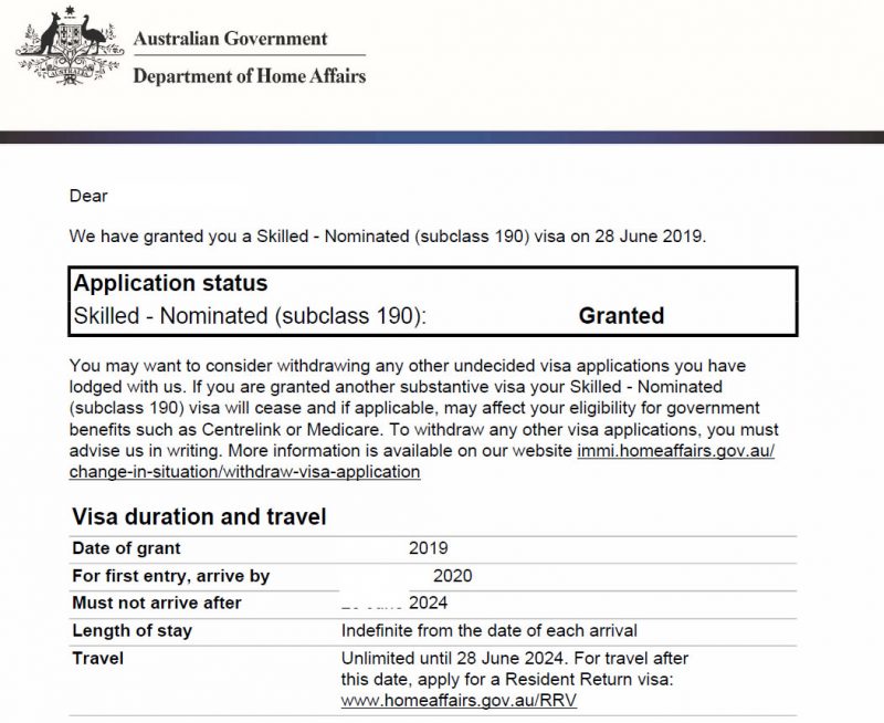 Australias Visa Subclass 190 State Nominated Explained 1453