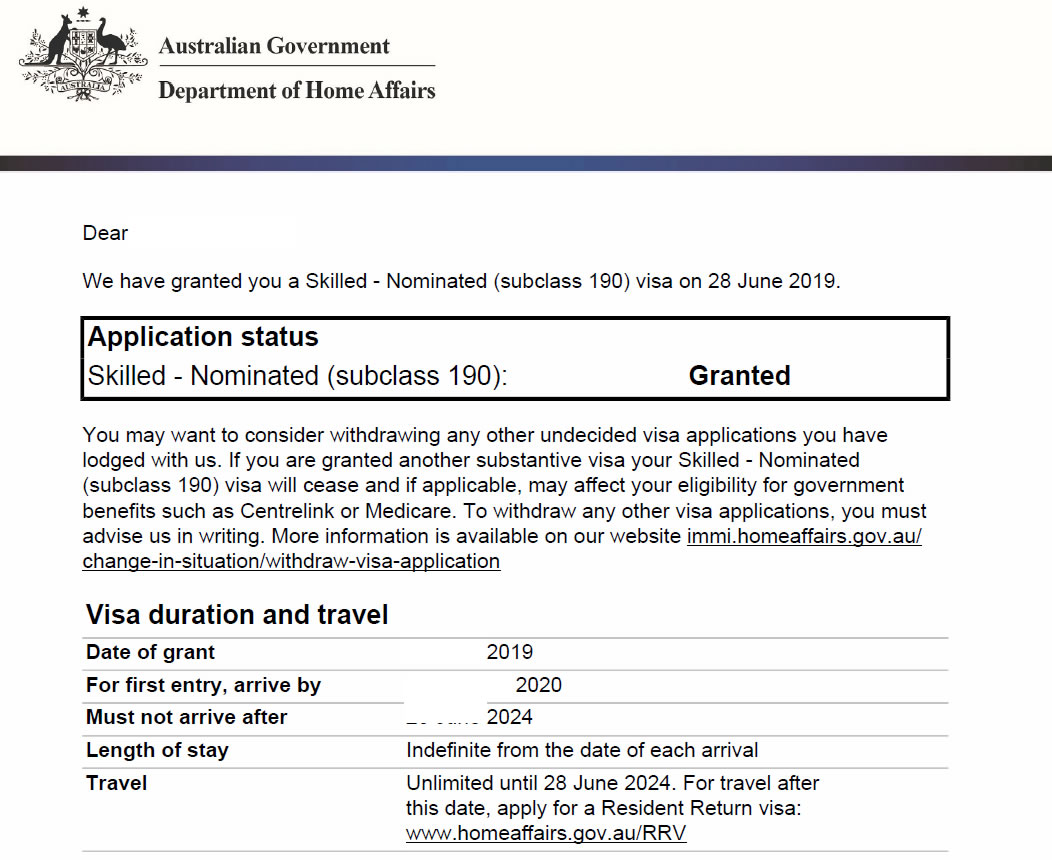 Nomination Statement Victoria Police Nominasi Komite